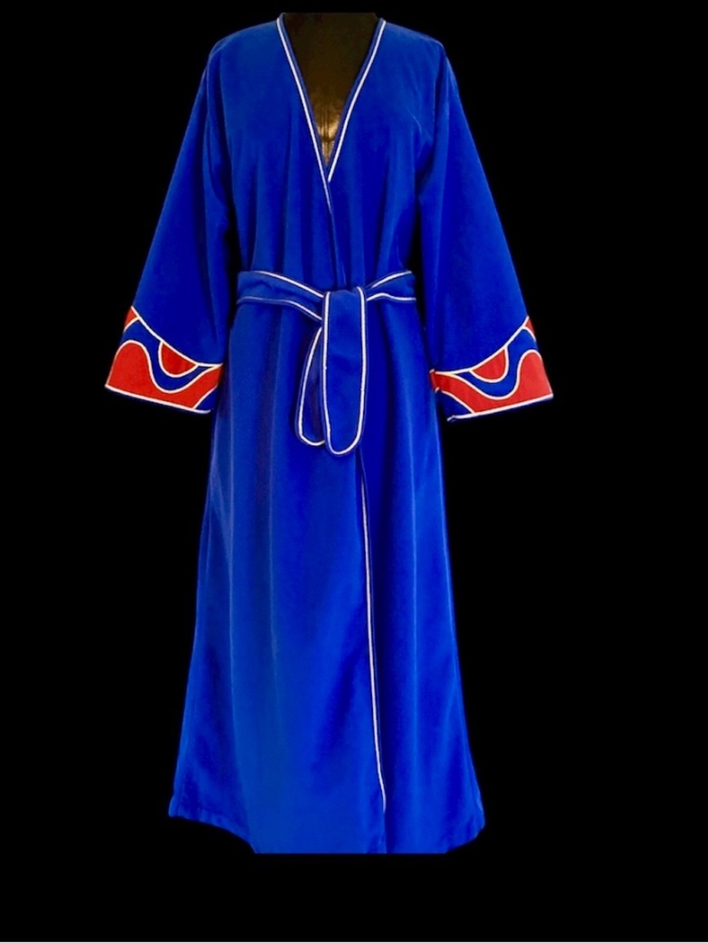Tiffany Loungewear - Vintage Royal Blue "Wonder Woman" Style - Size M
